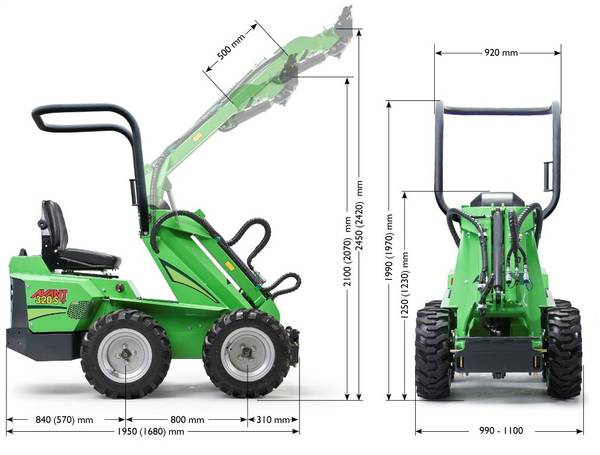 Avant 300 Abmessungen