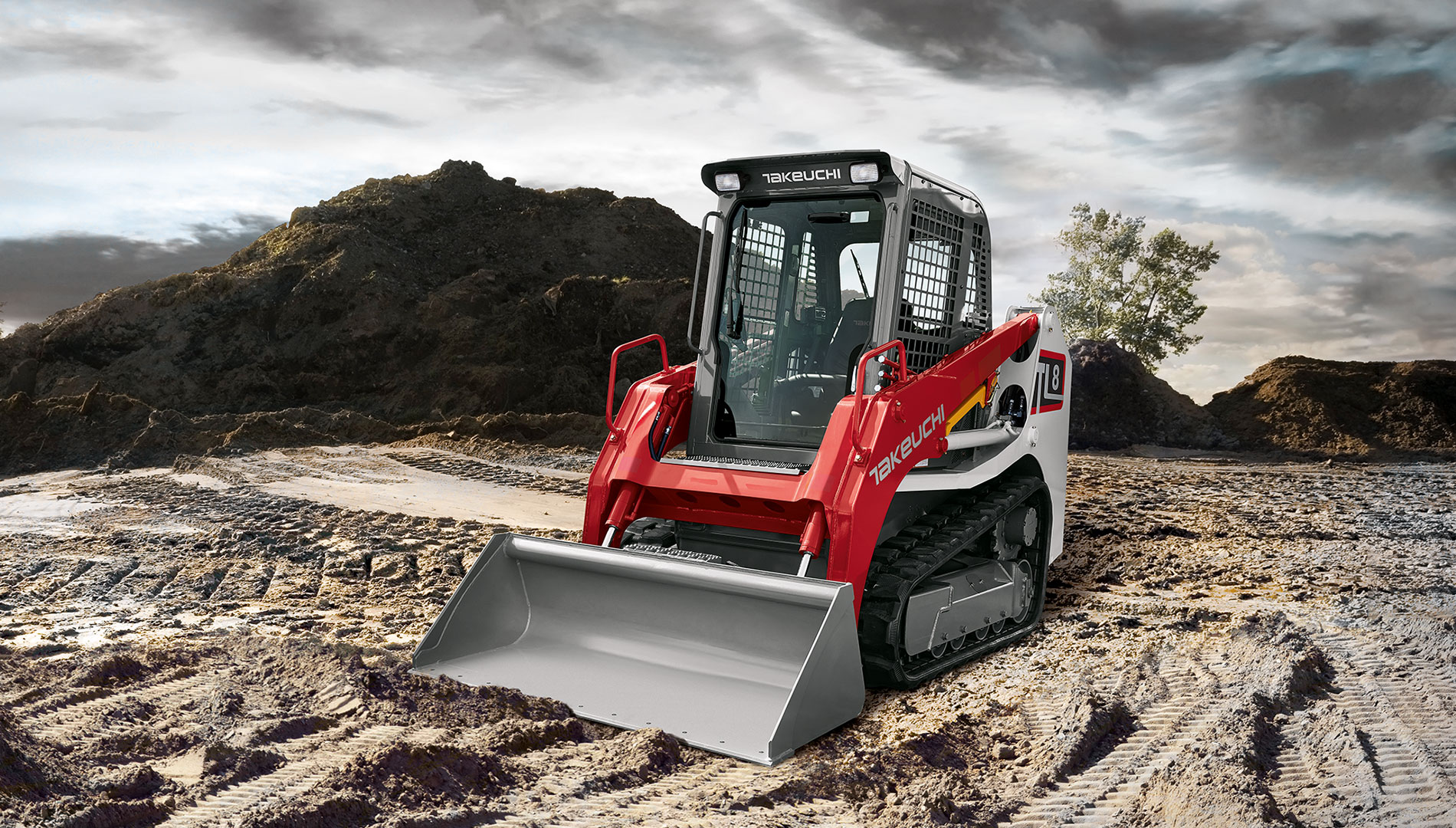 takeuchi skid loader TL8